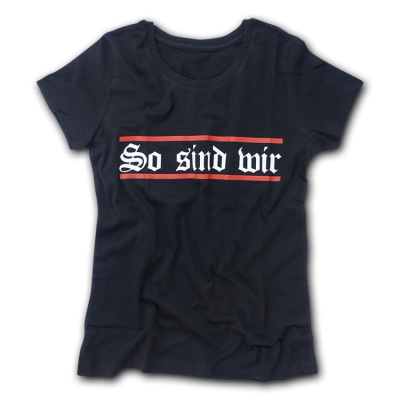 T-shirt Frauen So sind wir