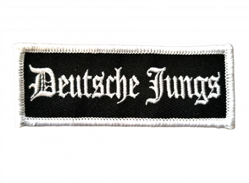 Bügelaufnäher Deutsche Jungs