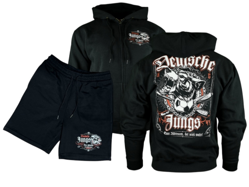 Set Kapujacke DJ Wolf und Hose Deutsche Jungs Wolf