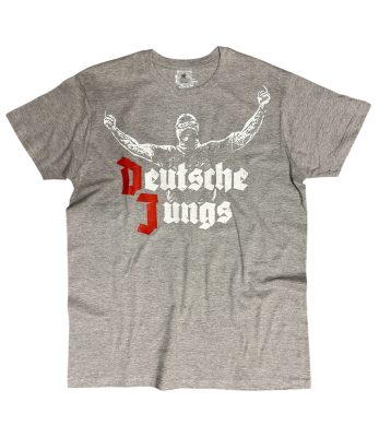 T-shirt Deutsche Jungs grau
