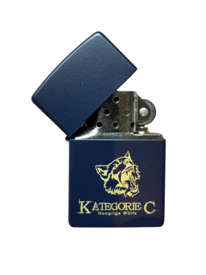 Kategorie C Zippo navy blau