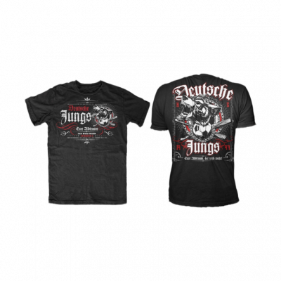 T-shirt Deutsche Jungs Wolf