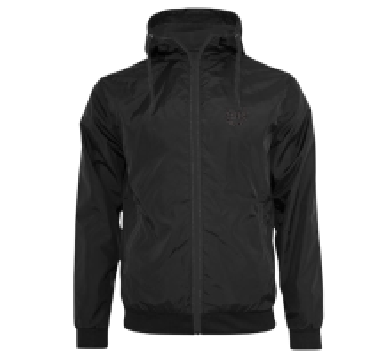 Windjacke KC Lorbeer schwarzer Stick