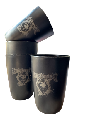 Set Becher So sind wir schwarz 4 Stück