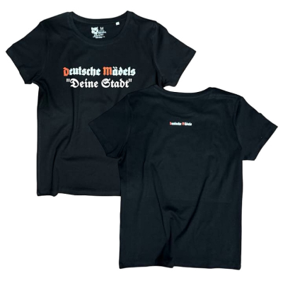 Shirt Frauen Deutsche Mädels Deine Stadt
