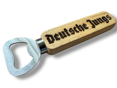 Flaschenöffner Deutsche Jungs Holz