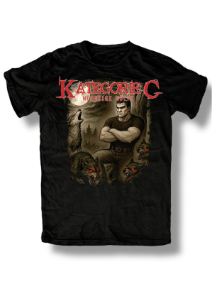 T-shirt Kategorie C Hungrige Wölfe schwarz Neuauflage Vorbestellung Ende Oktober