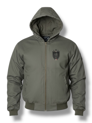 Winterjacke Kategorie C Wappen oliv NEU