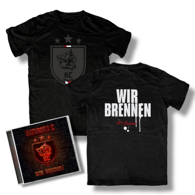 Set CD und T-shirt Kategorie C Wir brennen