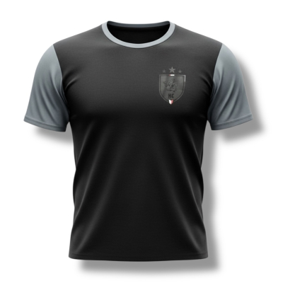 Trikot KC Wolf Wappen schwarz/grau