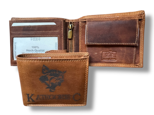 Geldbörse Kategorie C Wolfskopf