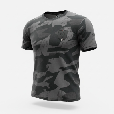 T-Shirt Kategorie C Wappen Splittertarn grau