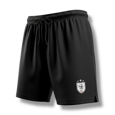 Sporthose KC Wolf Wappen schwarz