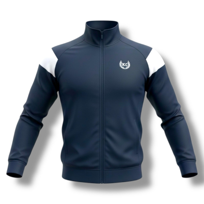 Trainingsjacke KC Lorbeer Stick blau