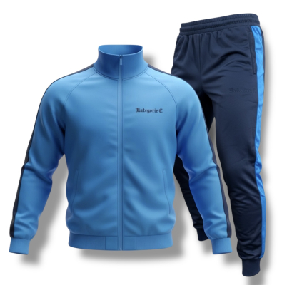 Trainingsanzug Kategorie C Stick blau