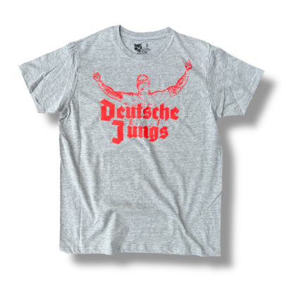 T-shirt Deutsche Jungs rot
