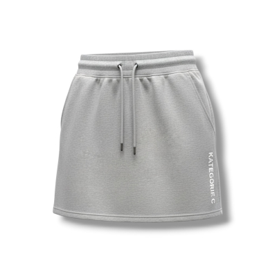 Frauen Rock Kategorie C kurz grau Sweat