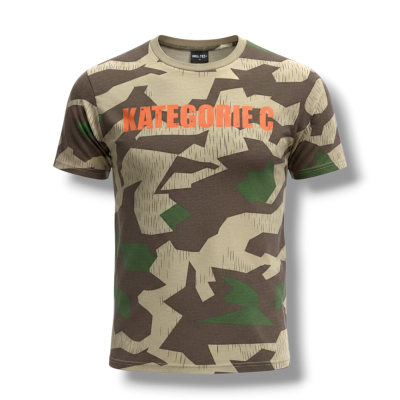 T-shirt Splittertarn Kategorie C oliv