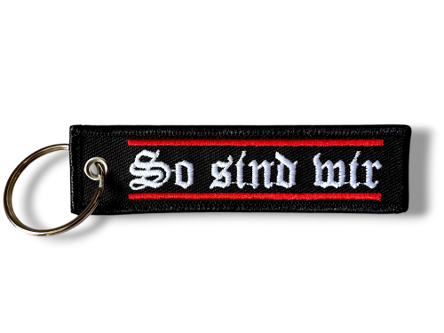 Schlüsselanhänger So sind wir