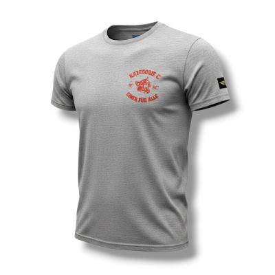 T-shirt Kategorie C Einer für Alle grau