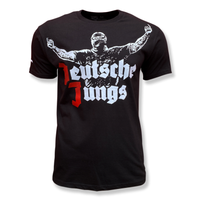 T-shirt Deutsche Jungs schwarz