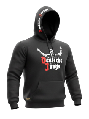 Kapuzenpullover Deutsche Jungs anthrazit