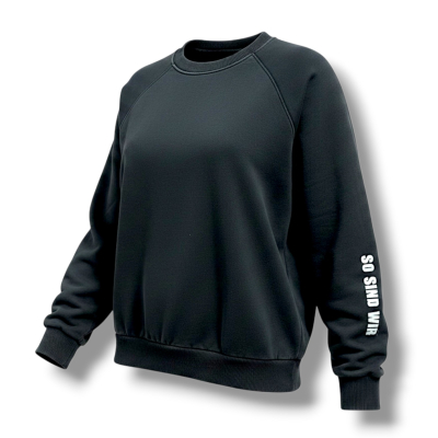 Frauen Kapuzenpullover So sind wir Oversized