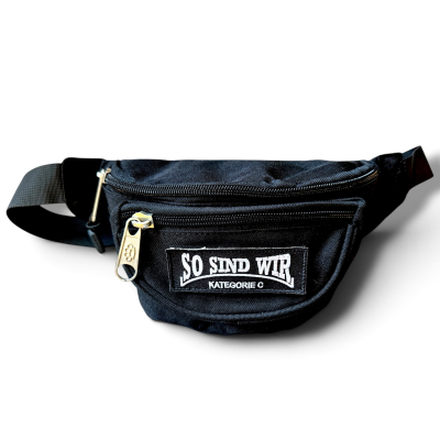 Bauchtasche So sind wir oldschool Klettpatch