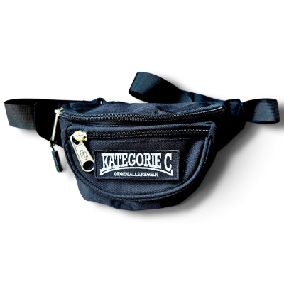 Bauchtasche Kategorie C Gegen alle Regeln Klettpatch