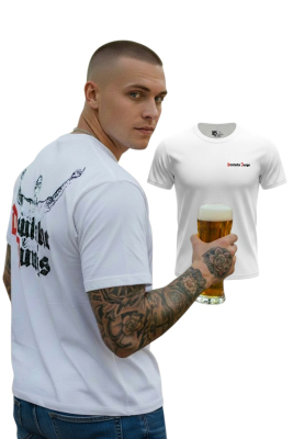 T-shirt Deutsche Jungs weiß