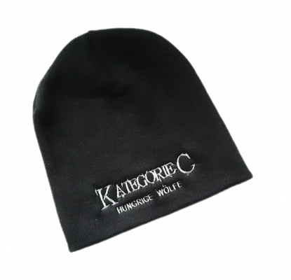 Kategorie C Beanie schwarz