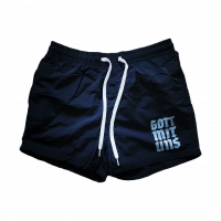 Badeshort Gott mit uns