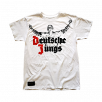 T-Shirt Deutsche Jungs weiß
