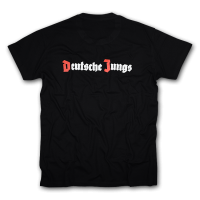 T-Shirt Deutsche Jungs schwarz