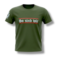 T-shirt So sind wir oliv Klassiker
