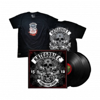 T-shirt Set LP Kategorie C Gewaltige Lieder Doppel-LP schwarzes Vinyl