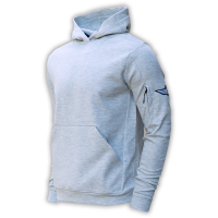 Kapuzenpullover Schwert Premium grau