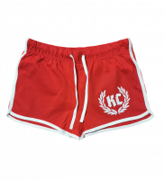 Frauen Hotpants Lorbeer rot