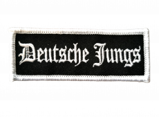 Bügelaufnäher Deutsche Jungs