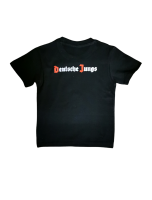 Kindershirt Deutsche Jungs schwarz