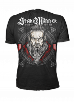 T-shirt Hannes Starke Männer schwarz groß