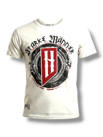 T-shirt Hannes Starke Männer weiß groß