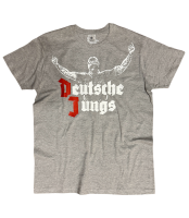 T-shirt Deutsche Jungs grau