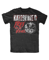 T-shirt Kategorie C Frei wie ein Vogel schwarz
