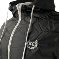 Windjacke KC Lorbeer schwarz weiß