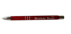 Kugelschreiber Deutsche Jungs rot Neu