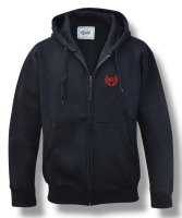 Kapuzenjacke schwarz KC Stick