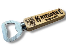 Flaschenöffner Kategorie C Holz