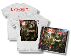 Set CD und T-shirt Kategorie C Hungrige Wölfe weiß Neuauflage Vorbestellung Ende Oktober
