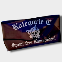 Kategorie C Demobanner PVC groß